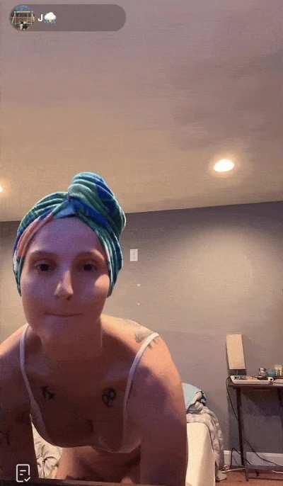 She thought she was out of view