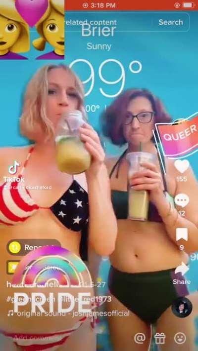 My ex and me think we can dance. Lol