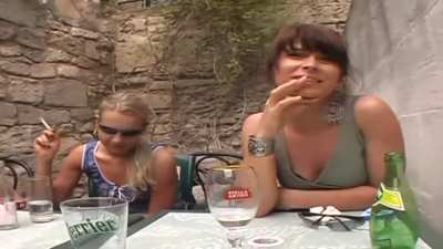 Pee through chair at a get-together