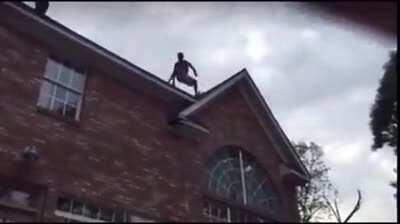 WCGW jumping into a pool