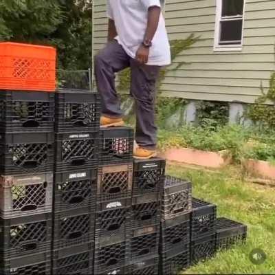 Milk crate challenge...........