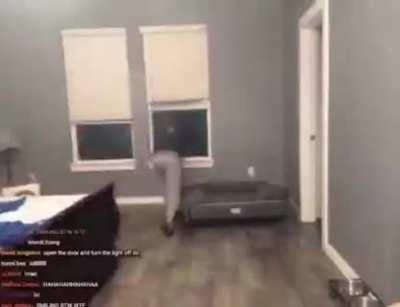 Proceed to scream leap of faith