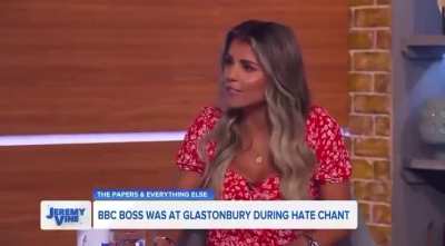 “The IDF are sniping children.”

British 'Journalist' : “Israel are one of our allies..”

“The IDF soldiers were ordered to shoot at Gazans who were waiting for food.”

British 'Journalist' : How can we not support our allies?