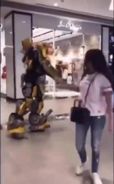 Poor lad literally got broken