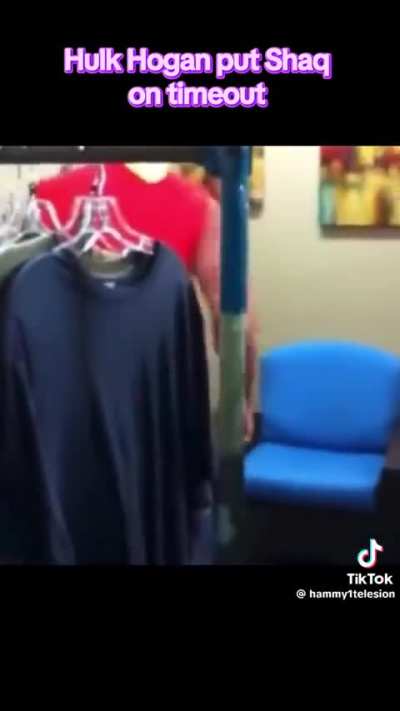 Hulk hogan puts shaq on timeout