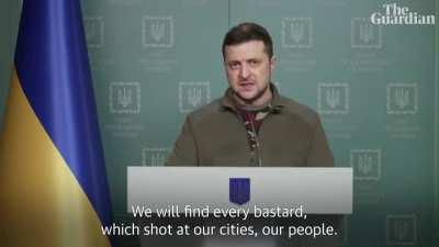 'We will find every bastard': Zelenskiy condemns Russian killings of Ukraine civilians