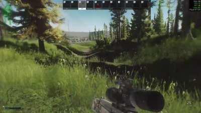 Hauling a massive load to EXFIL, when I encounter two EXFIL campers w/ 10mins left in raid.