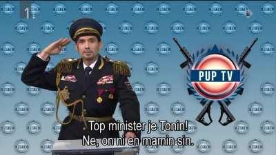 Top minister je Tonin...
