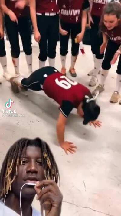 Quin coached those kids how to do 