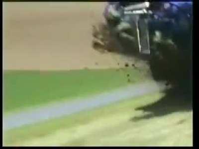 Felix Pailer big 211 km/h crash at Rally in Paldau