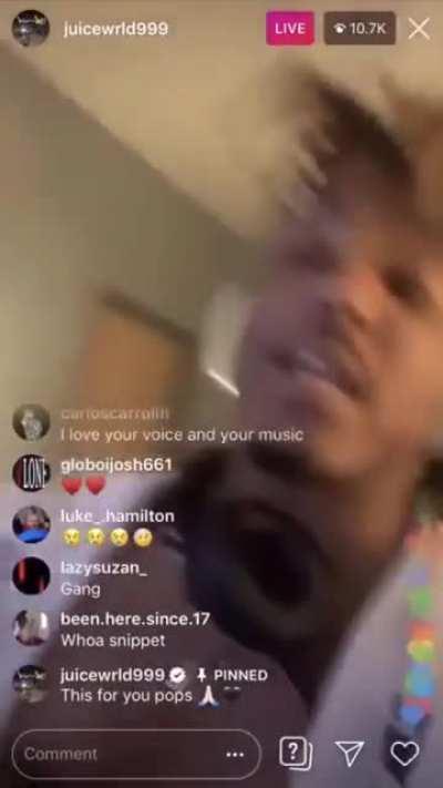 One Year Ago: „R.I.P. to my dad, I hope I see you in heaven“