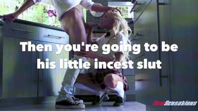 Dad’s little incest whore