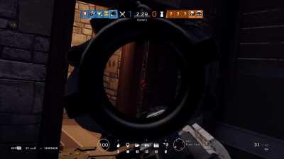 It doesn’t matter how long you hold the angle. The enemy only exists when you look away.