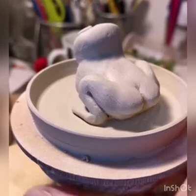 Painting slaanesh models be like....