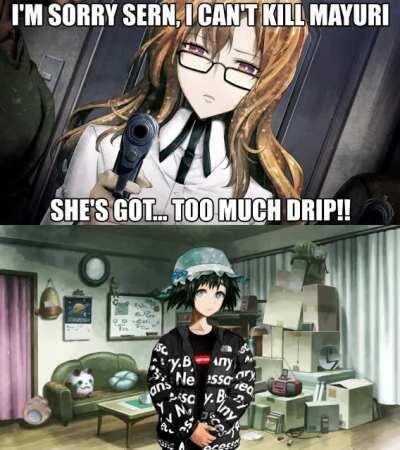 wtf mayushii got drip???