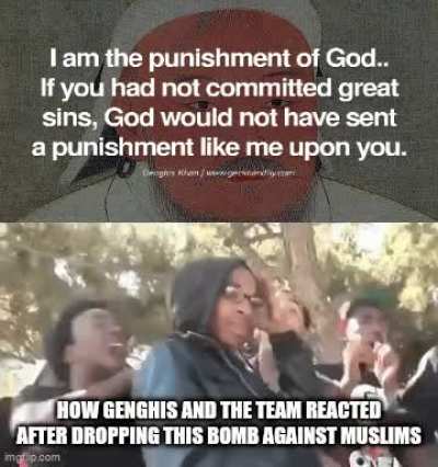 Mongols do a little troling