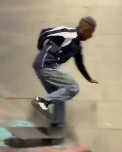 Some skaters are better at falling than skating