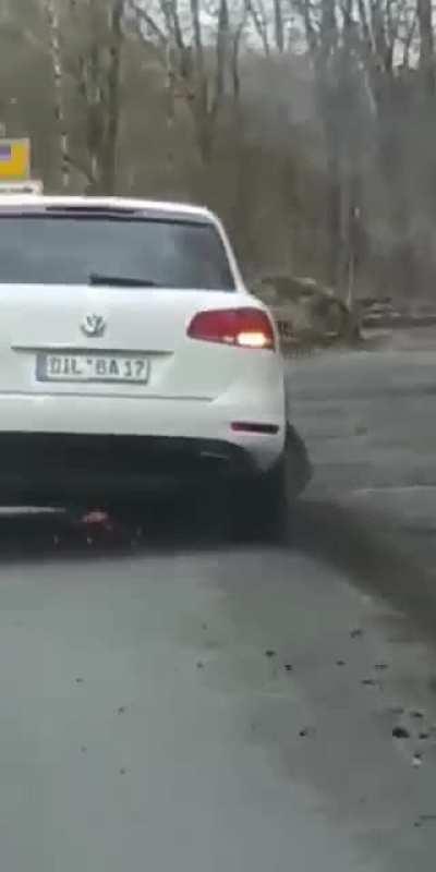 Driver was supposedly on Drugs