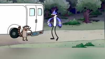 I don't remember this episode of regular show.