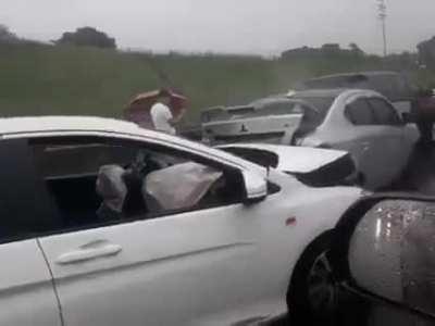 This is what one would call a clusterf*ck.