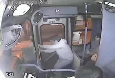 Trying to steal a purse