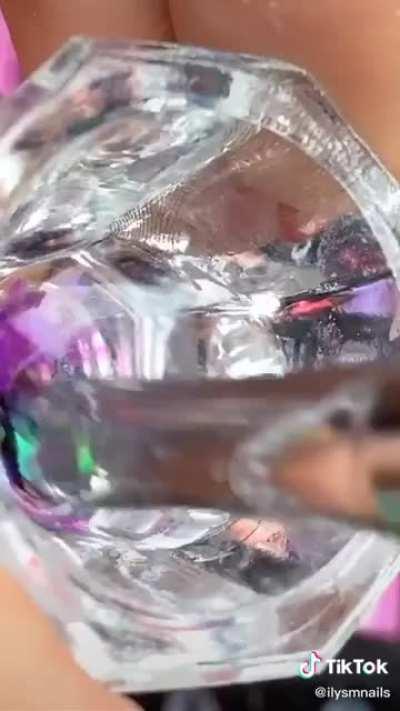 They used a toothbrush 💀