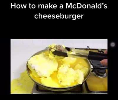 Blursed burger tutorial…