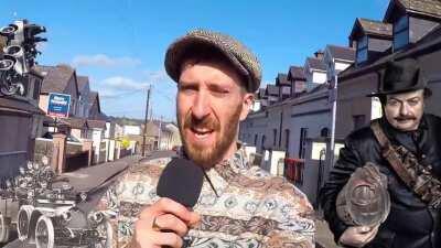 I was on here a year ago with a video of a Cork boi in the Shankill Road and some people liked it. Here's one from my hometown. It's a clip from The Black and Tan Guide to Cork, and that time they burned it down. Bitta craic.