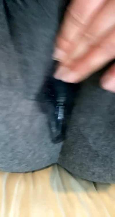 So desperate to cum, I couldn’t even get undressed!