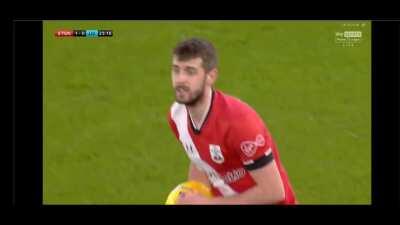 Jack Stephens locks in a Rear Naked Choke on Mo Salah. No card given