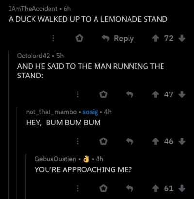 the duck song