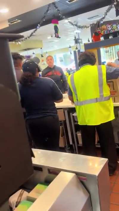 Women screaming at employee quickly leaves after realizing she’s being recorded