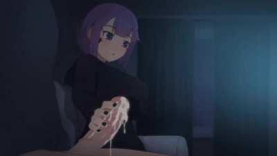 Getting A Handjob While Watching A Movie