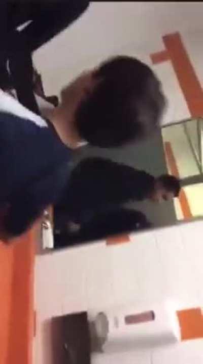 “I’m sorry I have to do this to your bitch ass”