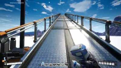 I launched the Space Station while standing on top of it