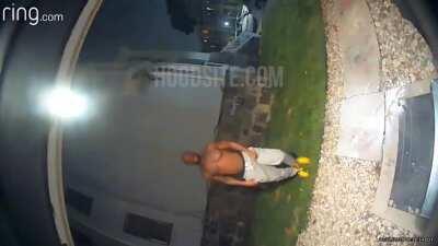 Crazed maniac breaks into neighbour's home in Dorchester, Massachusetts.