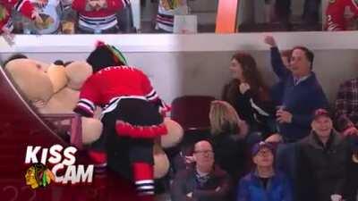 She Bearly Noticed It Until It Move.