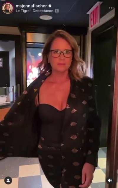 Looking stunning on Late Night.