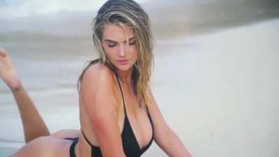 Kate Upton on the beach