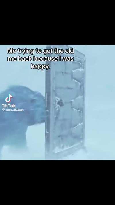 I miss my past self.