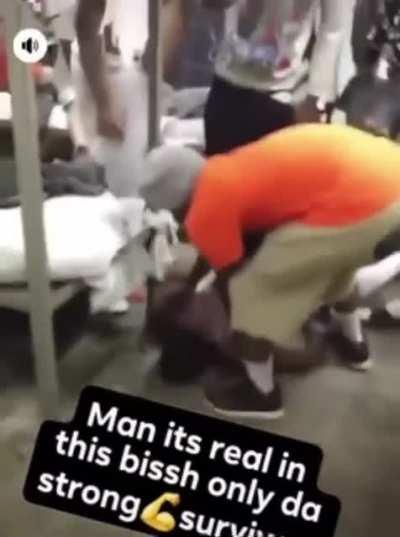 That jail shit ain’t no joke dude that got slammed died cause he was slammed on his neck and it broke this was in Louisiana.. you better have scuff you go up the road