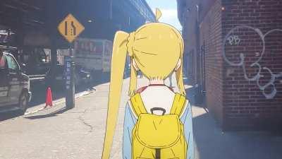 Going on a date with Nijika in the park