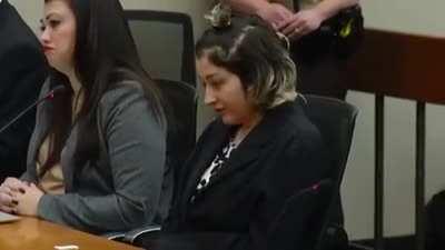 Unapologetic and profane impact statement from a Woman jailed for life for killing her son, 6, with shotgun as he sat in back of car after his dad filed for custody.