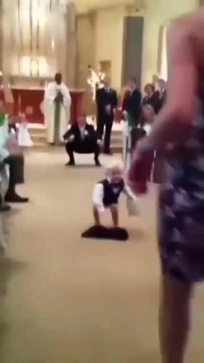 Best man at the wedding