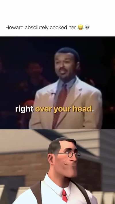 Good morning - Howard absolutely cooked her