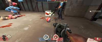 Demomans eye doing the kazotsky kicks