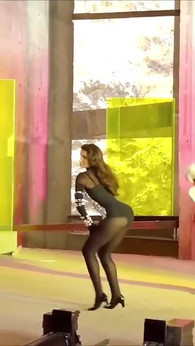 Nora ass in bikini like dress