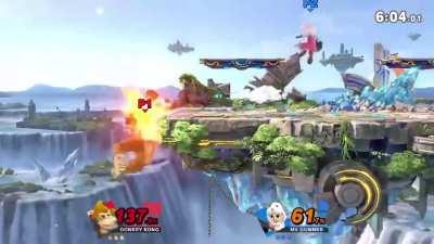 Welcome to my Ted Talk. Today, I will be showing why DK wins the Mii Gunner matchup (+3) 😎