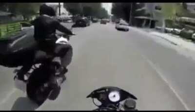 If you ain't riding at 100+ MPH then you're using it wrong. Also don't know if this has been posted yet so just tell me if it has an I'll take it down.