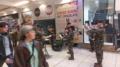Irish Army band playing the Mandalorian theme.